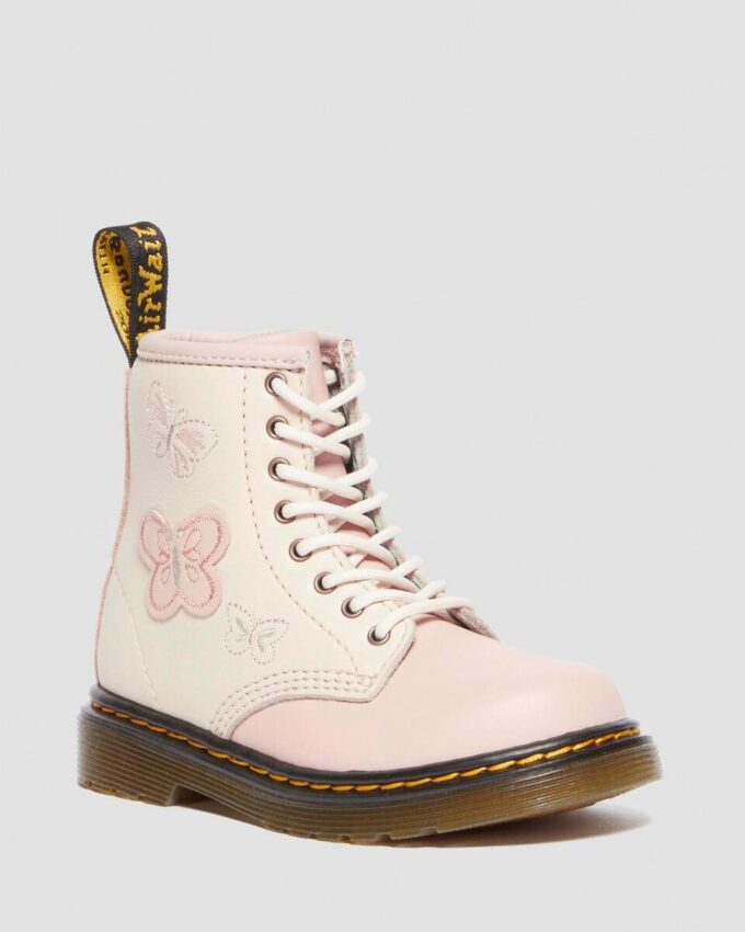 Botas de piel Butterfly 1460 para niños pequeños