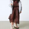 Botas de piel Butterfly 1460 para niños pequeños
