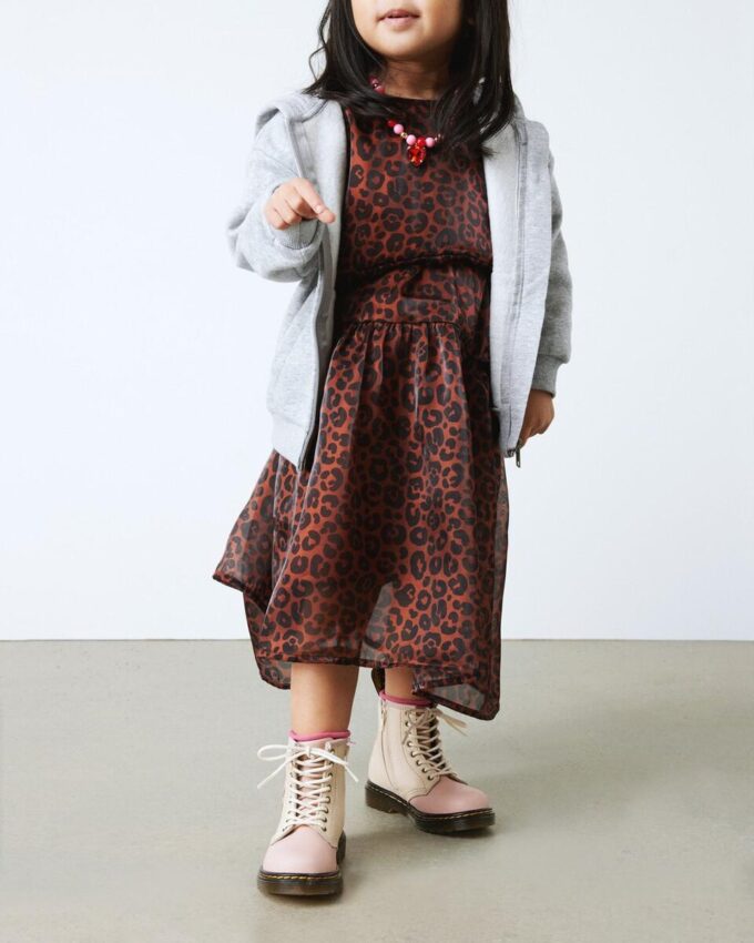 Botas de piel Butterfly 1460 para niños pequeños