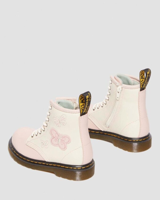 Botas de piel Butterfly 1460 para niños pequeños