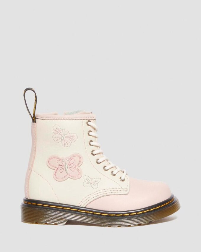 Botas de piel Butterfly 1460 para niños pequeños