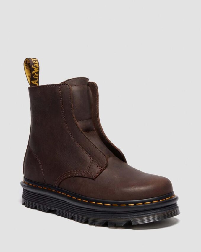 Botas de piel sin cordones Zebzag Botas de piel sin cordones Zebzag