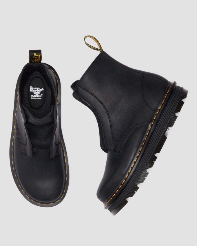 Botas de piel sin cordones Zebzag Botas de piel sin cordones Zebzag