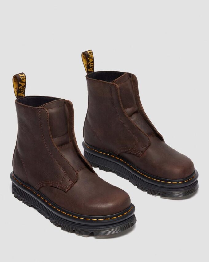 Botas de piel sin cordones Zebzag Botas de piel sin cordones Zebzag