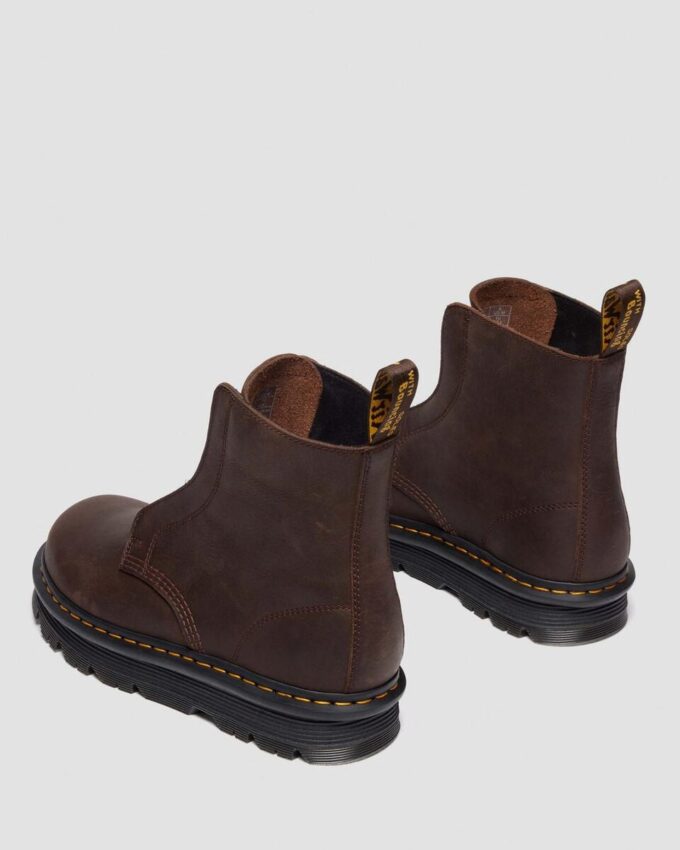 Botas de piel sin cordones Zebzag Botas de piel sin cordones Zebzag