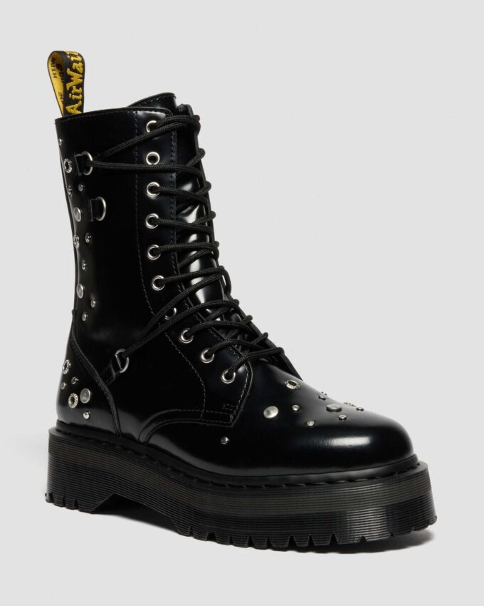 Botas de plataforma con tachuelas Jadon Hi en piel Buttero