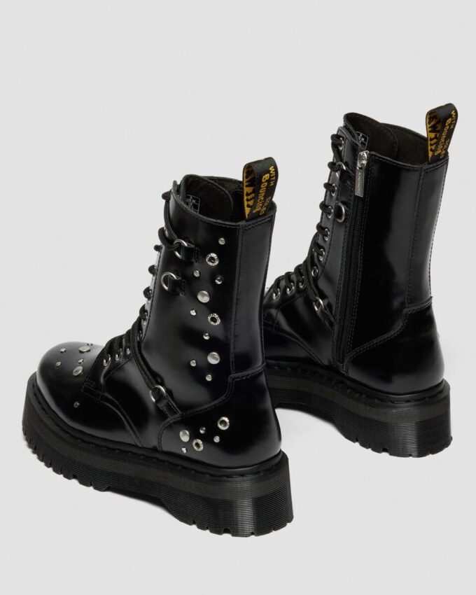 Botas de plataforma con tachuelas Jadon Hi en piel Buttero