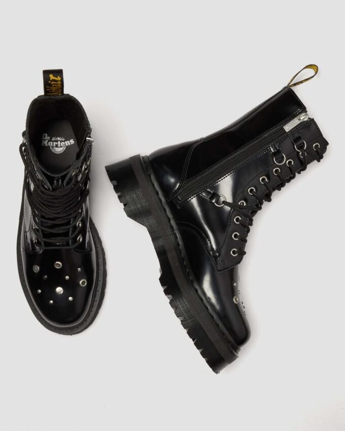 Botas de plataforma con tachuelas Jadon Hi en piel Buttero