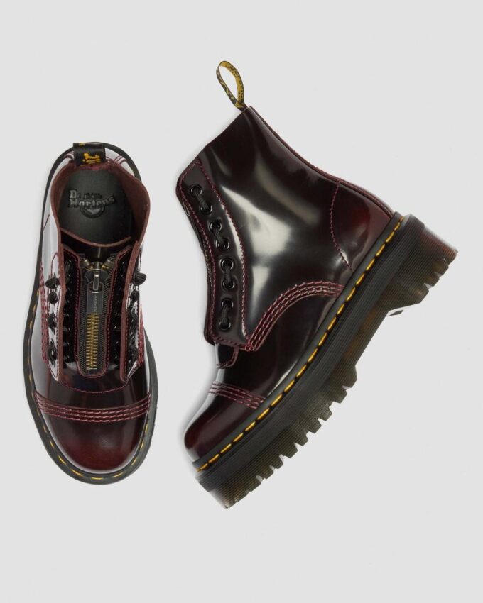 Botas de plataforma de Arcadia Leather para mujer de Sinclair Botas de plataforma de Arcadia Leather para mujer de Sinclair