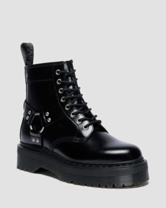 Botas de plataforma de cuero 1460 Quad Harness