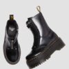 Botas de plataforma de piel Jetta Hi Max Botas de plataforma de piel Jetta Hi Max
