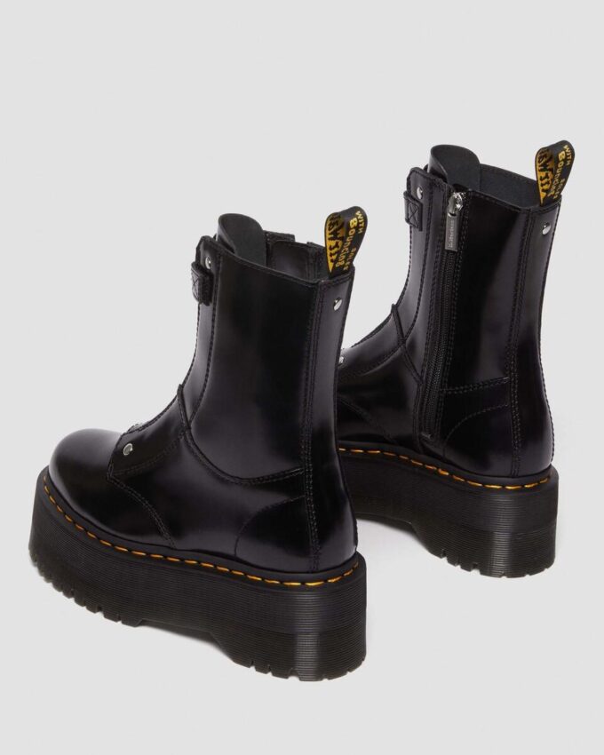 Botas de plataforma de piel Jetta Hi Max Botas de plataforma de piel Jetta Hi Max