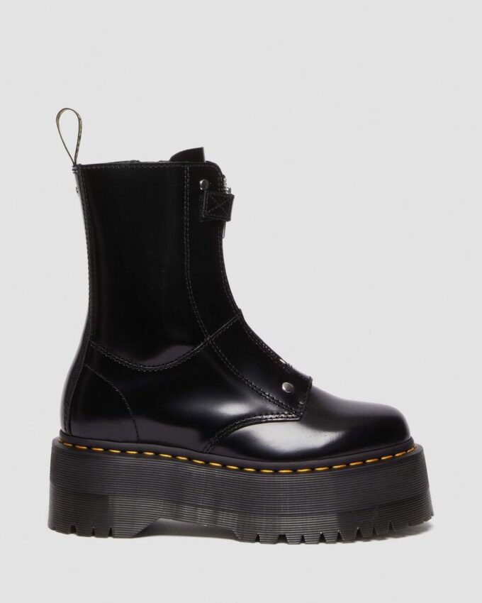 Botas de plataforma de piel Jetta Hi Max Botas de plataforma de piel Jetta Hi Max