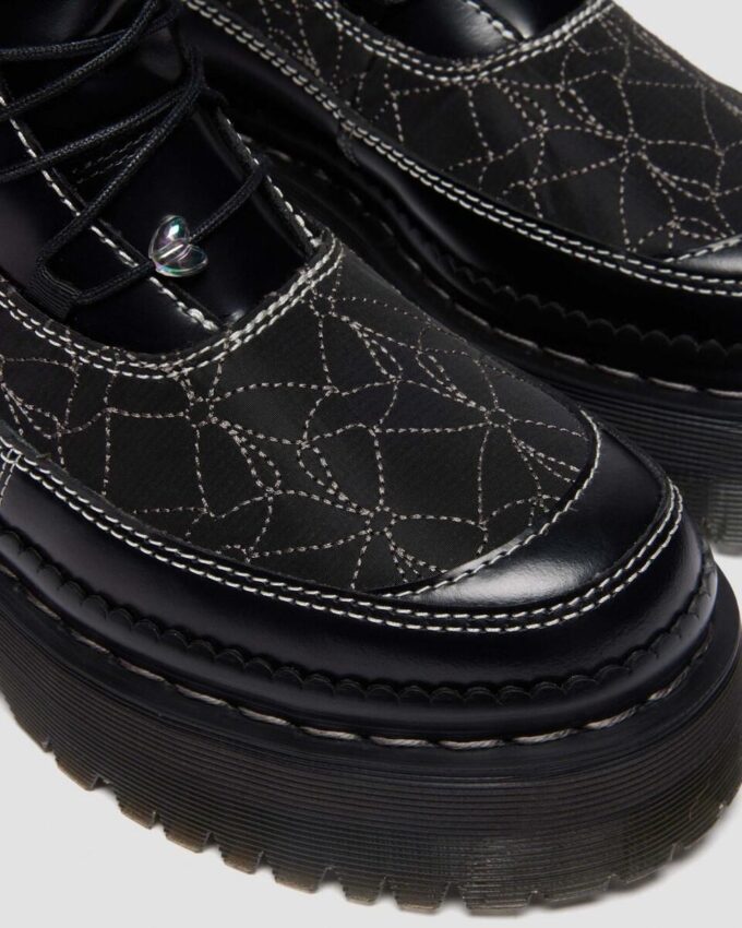 Botas de plataforma de piel XTRM FRILL Botas de plataforma de piel XTRM FRILL