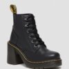 Botas de tacón acampanado con cordones de cuero Jesy Sendal Botas de tacón acampanado con cordones de cuero Jesy Sendal