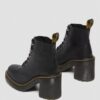 Botas de tacón acampanado con cordones de cuero Jesy Sendal Botas de tacón acampanado con cordones de cuero Jesy Sendal