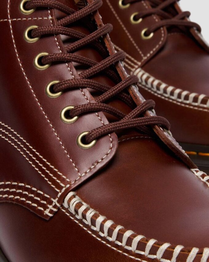 Botas de tobillo de piel con puntera mocasín LOWELL CHUKKA Botas de tobillo de piel con puntera mocasín LOWELL CHUKKA