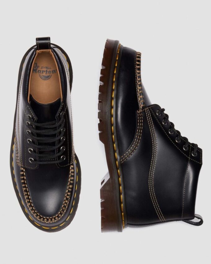 Botas de tobillo de piel con puntera mocasín LOWELL CHUKKA Botas de tobillo de piel con puntera mocasín LOWELL CHUKKA