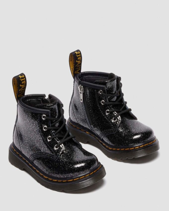 BOTAS INFANTILES 1460 DE PATENT LEATHER BRILLANTE
