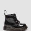 BOTAS INFANTILES 1460 DE PATENT LEATHER BRILLANTE