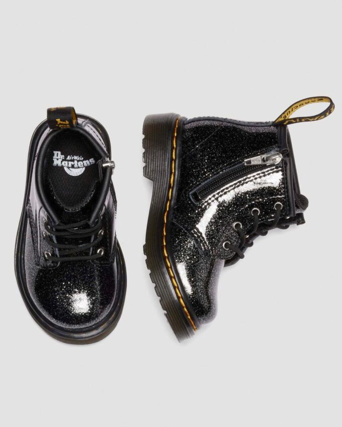BOTAS INFANTILES 1460 DE PATENT LEATHER BRILLANTE