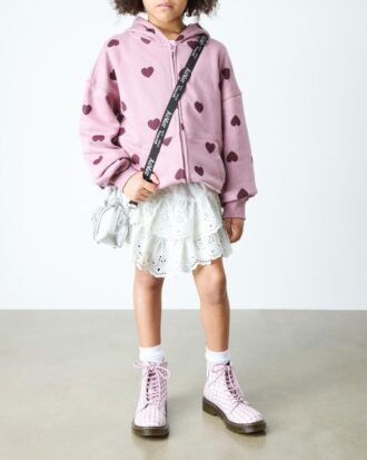 Botas Junior 1460 de piel a cuadros