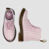 Botas Junior 1460 de piel a cuadros Botas Junior 1460 de piel a cuadros