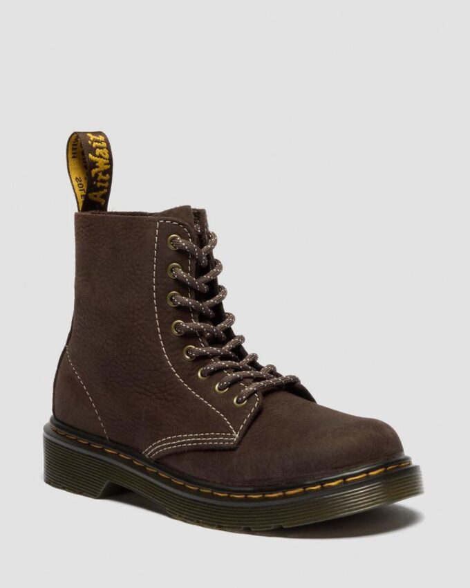 Botas JUNIOR 1460 Tumbled Nubuck Botas JUNIOR 1460 Tumbled Nubuck