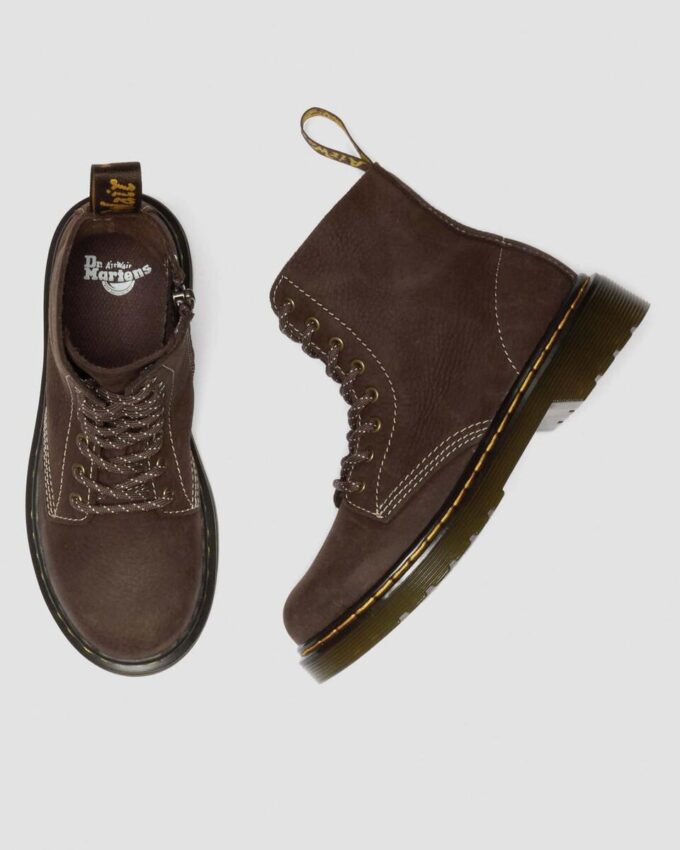 Botas JUNIOR 1460 Tumbled Nubuck Botas JUNIOR 1460 Tumbled Nubuck