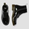 Botas juveniles 1460 de Patent Leather con cordones