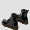 Botas juveniles 1460 de Patent Leather con cordones