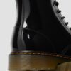 Botas juveniles 1460 de Patent Leather con cordones