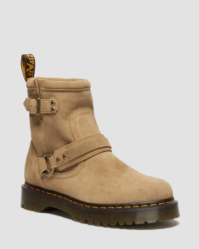 Botas moteras Anistone Harness de ante Botas moteras Anistone Harness de ante