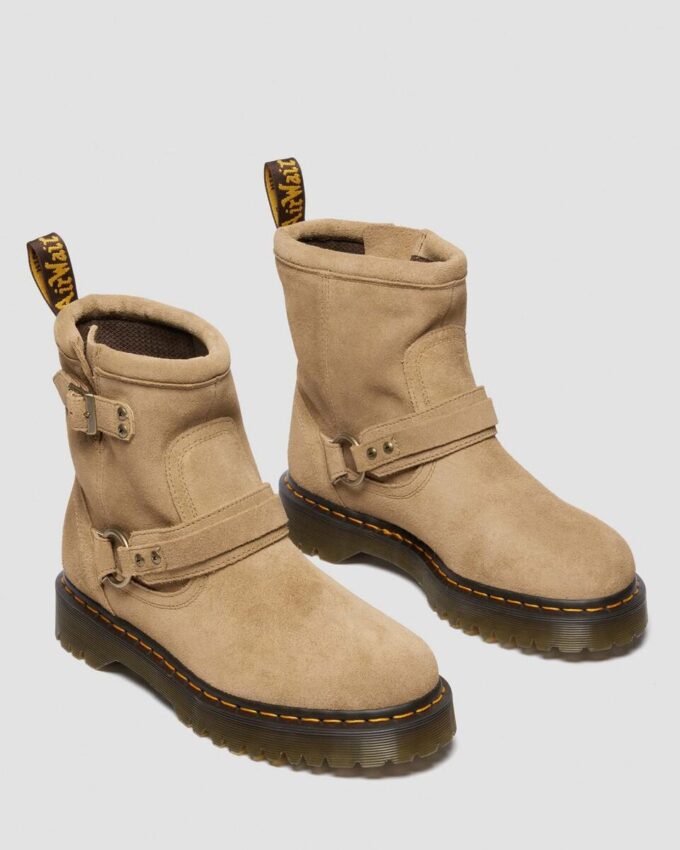 Botas moteras Anistone Harness de ante Botas moteras Anistone Harness de ante
