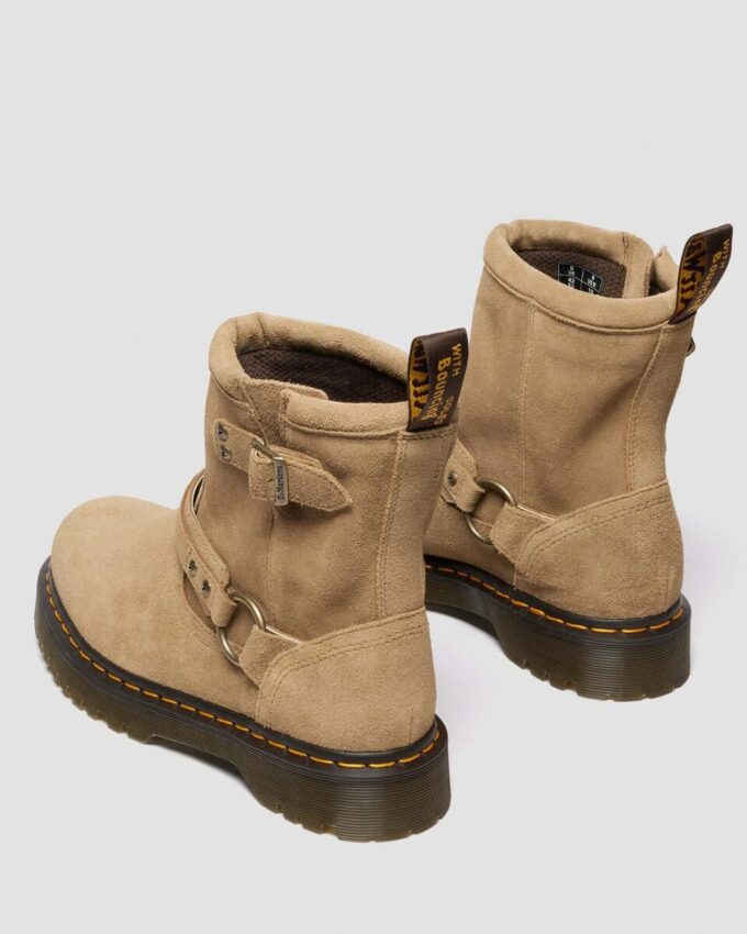 Botas moteras Anistone Harness de ante Botas moteras Anistone Harness de ante