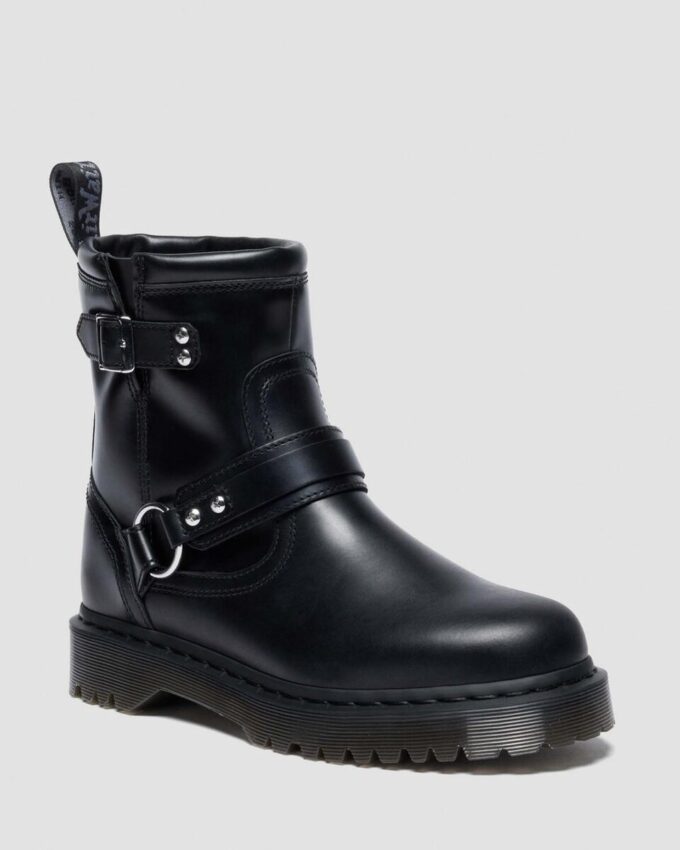 Botas moteras Anistone Harness de piel Orleans