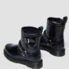 Botas moteras Anistone Harness de piel Orleans