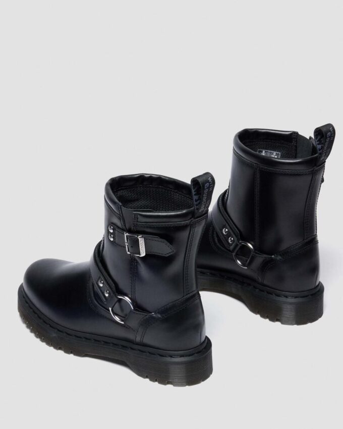 Botas moteras Anistone Harness de piel Orleans
