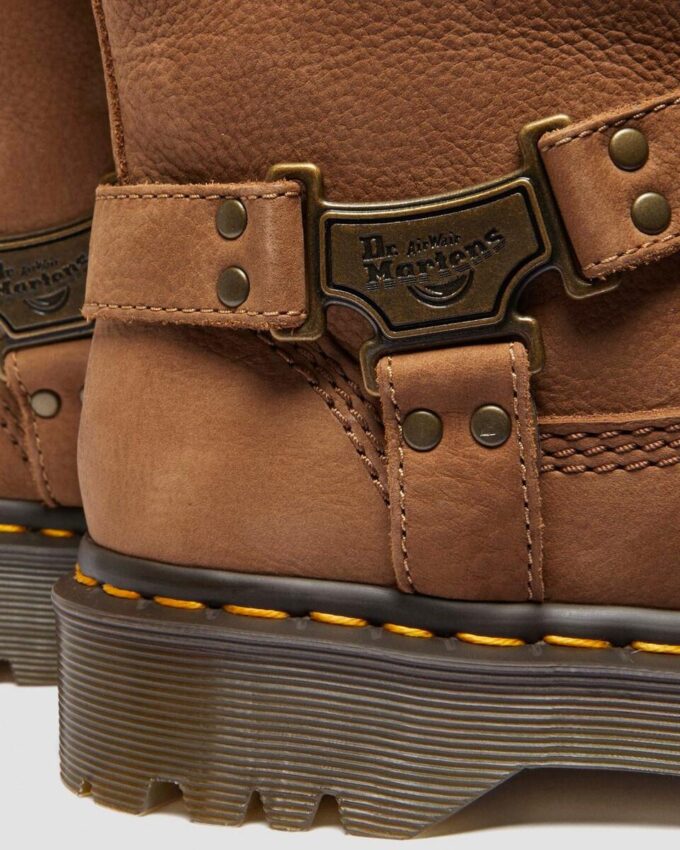 Botas moteras Anistone Hi Tumbled Nubuck