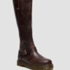 Botas moteras Anistone Knee High Crazy Horse Leather Crazy Horse Botas moteras Anistone Knee High Crazy Horse Leather Crazy Horse