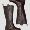 Botas moteras Anistone Knee High Crazy Horse Leather Crazy Horse Botas moteras Anistone Knee High Crazy Horse Leather Crazy Horse