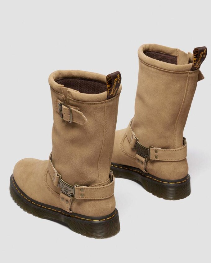 Botas moteras de ante Anistone Hi Botas moteras de ante Botas moteras de ante Anistone Hi Botas moteras de ante