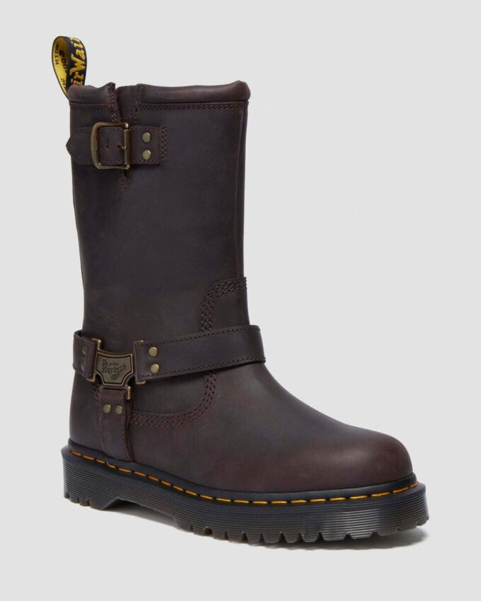 Botas moteras de cuero Anistone Hi