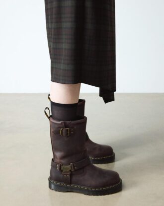 Botas moteras de cuero Anistone Hi