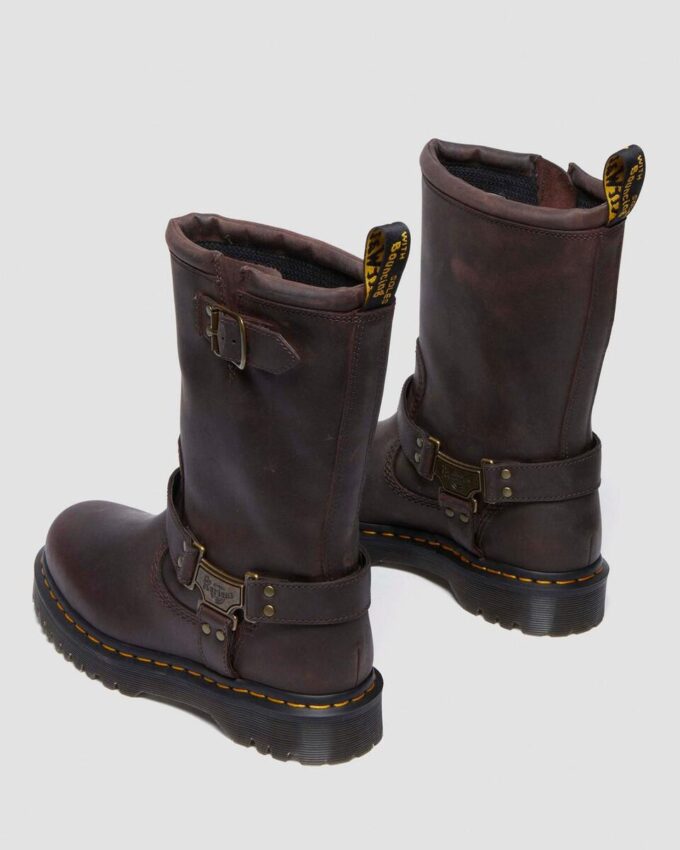 Botas moteras de cuero Anistone Hi
