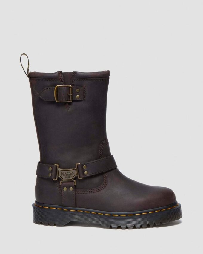 Botas moteras de cuero Anistone Hi