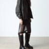 Botas moteras de cuero Anistone Knee High Orleans