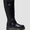 Botas moteras de cuero Anistone Knee High Orleans