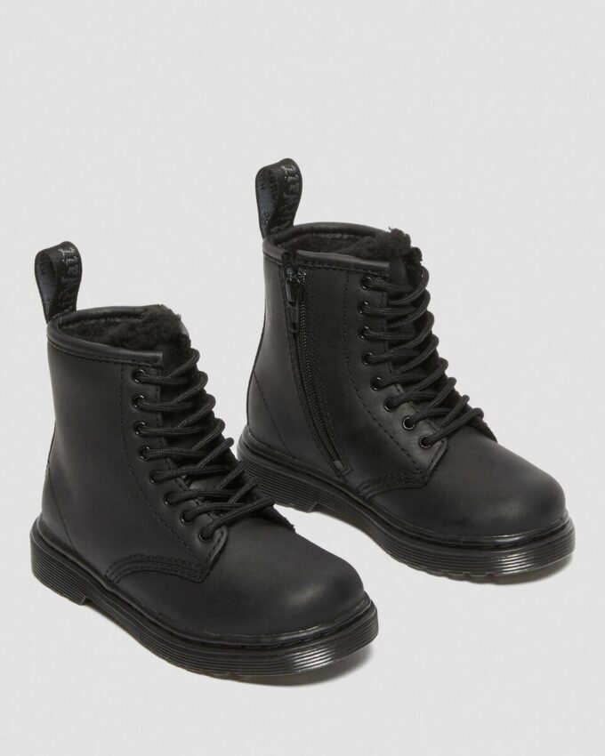 Botas para niños 1460 con forro de piel sintética Botas para niños 1460 con forro de piel sintética