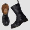 Botas REJENA de piel con relieve de cocodrilo Botas REJENA de piel con relieve de cocodrilo